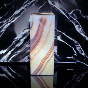Onyx - Marble Lamp Rectangle | Colorful Vintage Lighting
