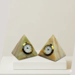 Pyramid Watch | Onyx Desk Clock